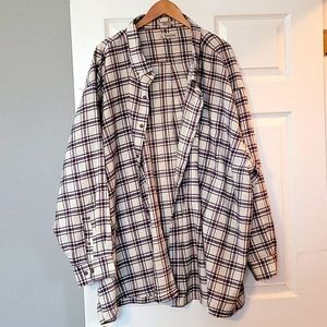 Foxfire Long Sleeve 100% Cotton Button-up Shirt